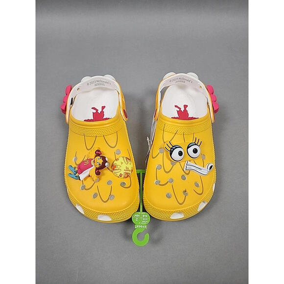 🥳CROCS CLASSIC CLOGS MC DONALDS BIRDIE SKU# 208696-730 SIZE 7M 9W BRAND NEW! - Picture 6 of 8